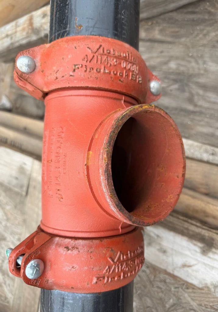 Victaulic 4/114.3-009n Gasket Locks Fire Lock B2 Straight Tee 4/114.3 No.002
