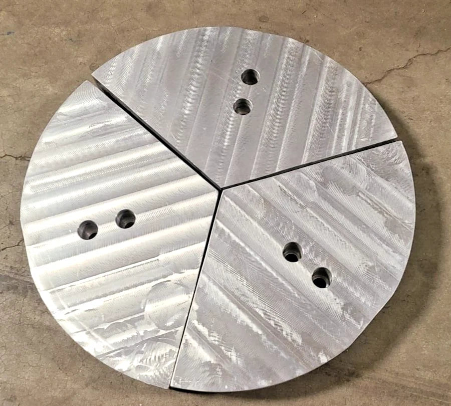 24" Lathe Chuck Aluminum Soft Jaws 24-RK3-21250A 6 CNC