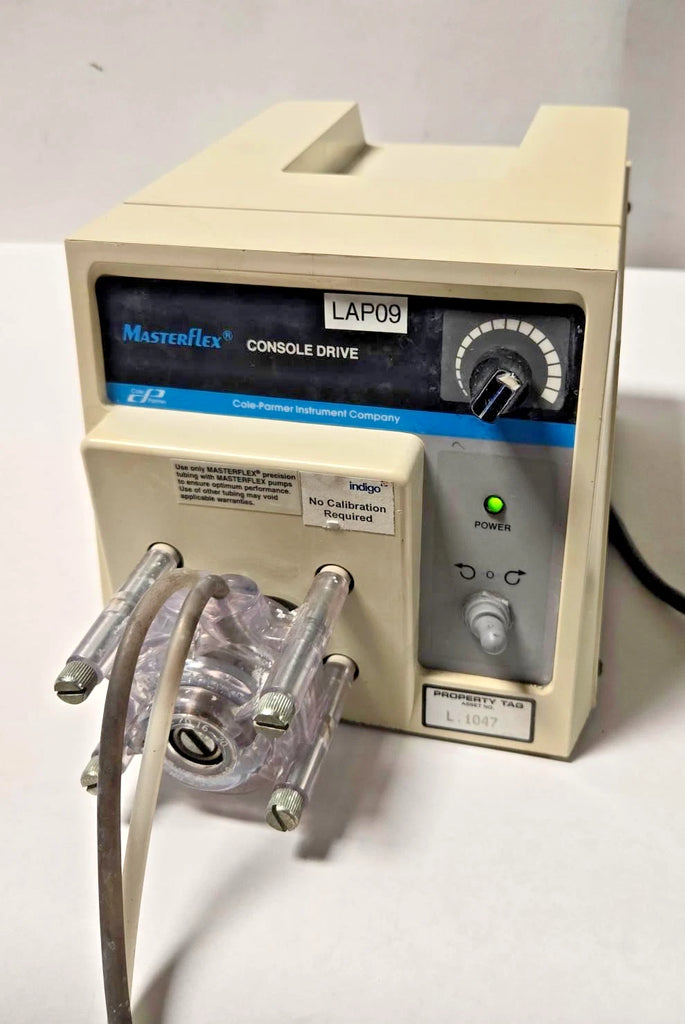Masterflex Console Precision Drive 7520-50 Cole-Parmer Pump Barnant