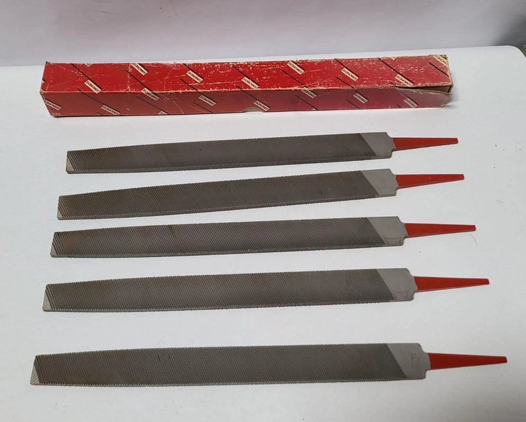5 Pcs Simonds 14” Flat Coarse File 73-237500 New USA