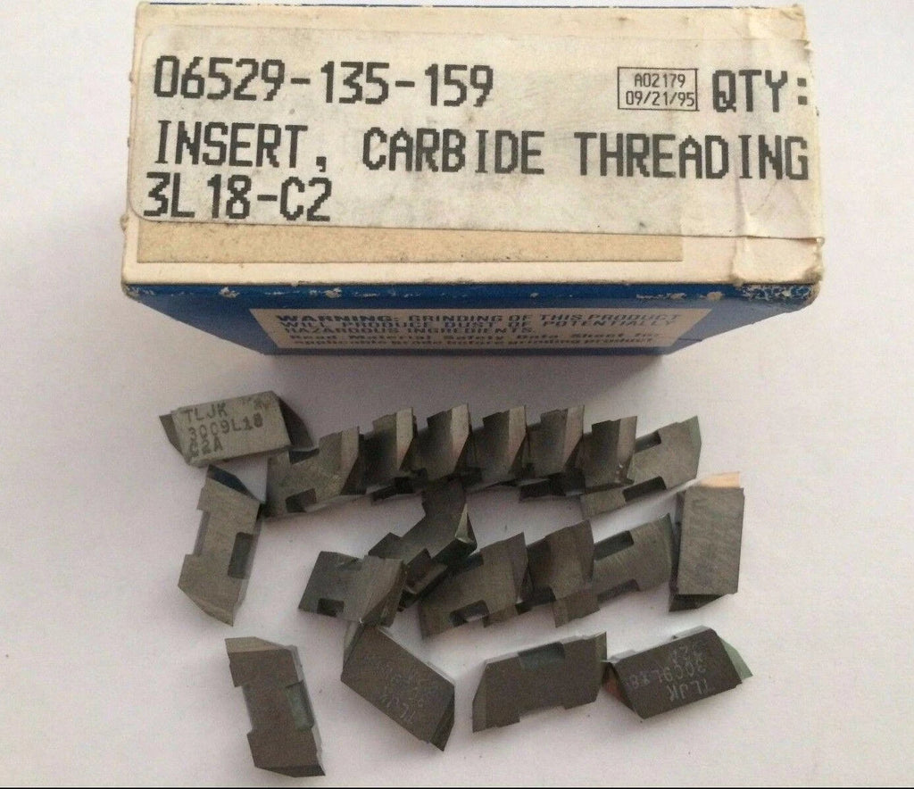 TGI USA Made TLJK C2A 3009 L18 Lathe Grooving Carbide Inserts 19 Pcs Tools New