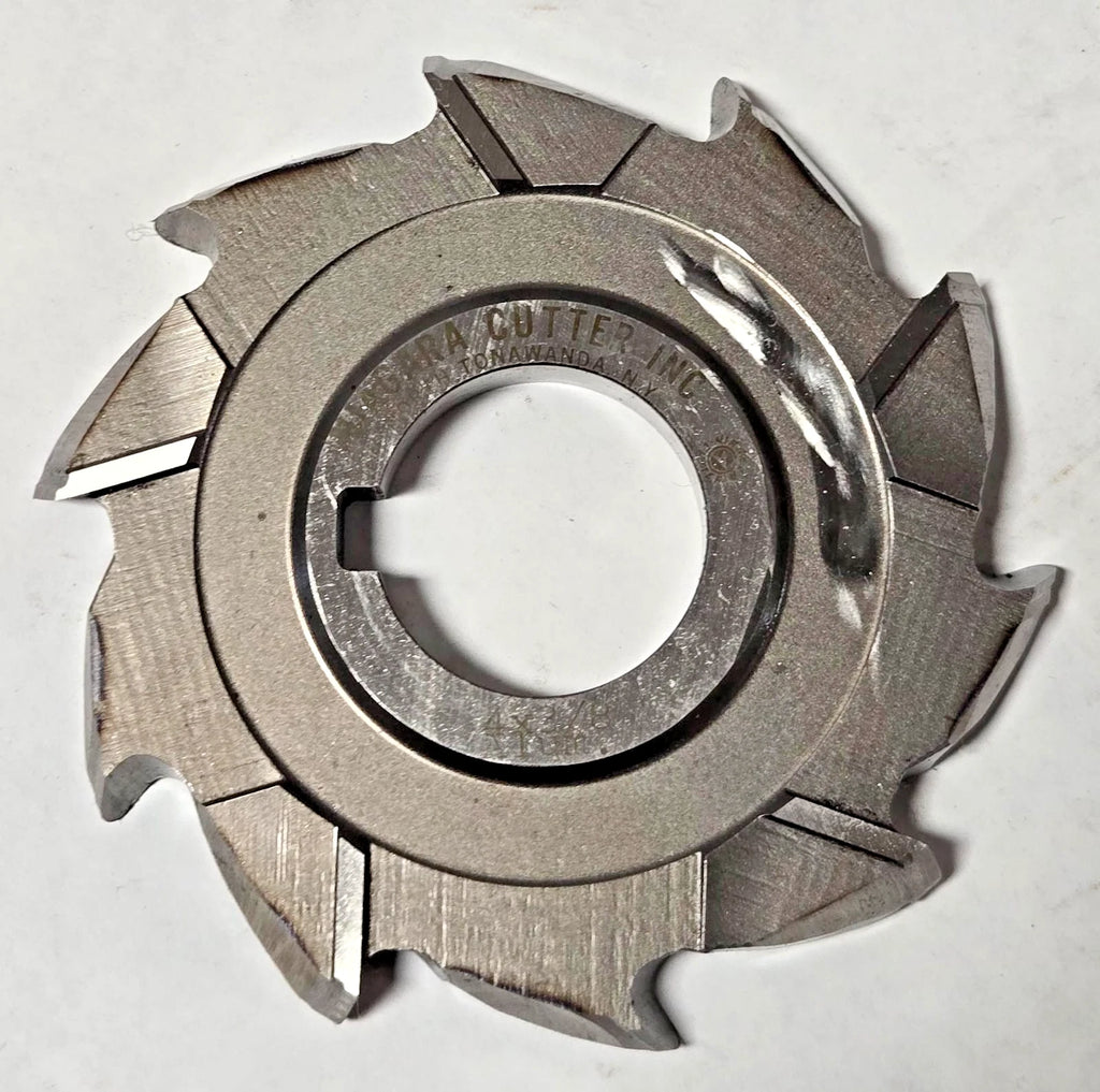 Niagara Milling Cutter 4" x 3/8 HIGH SPEED STEEL HSS resharpened