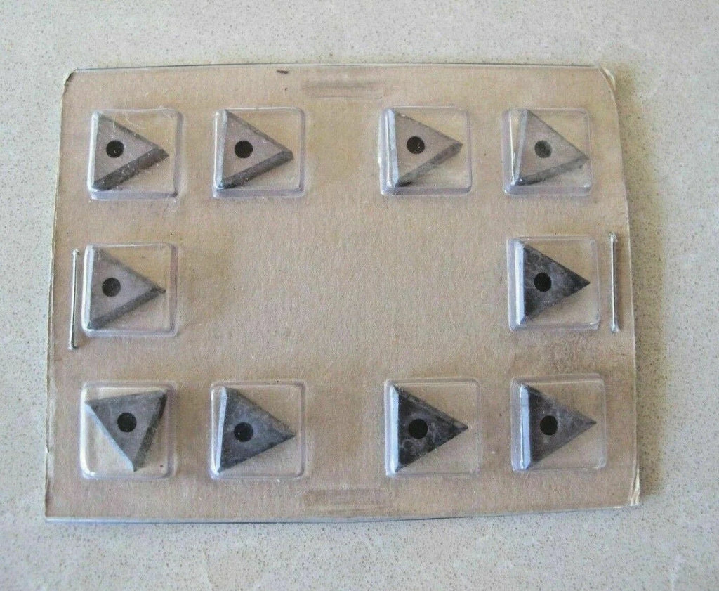 Kaiser 651.103 R0.2 K45 P10 Lathe Carbide 10 Inserts Mill New Tools