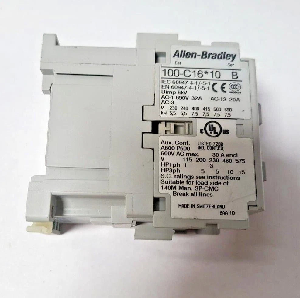 Allen Bradley Contactor 100-C16*10 Series B