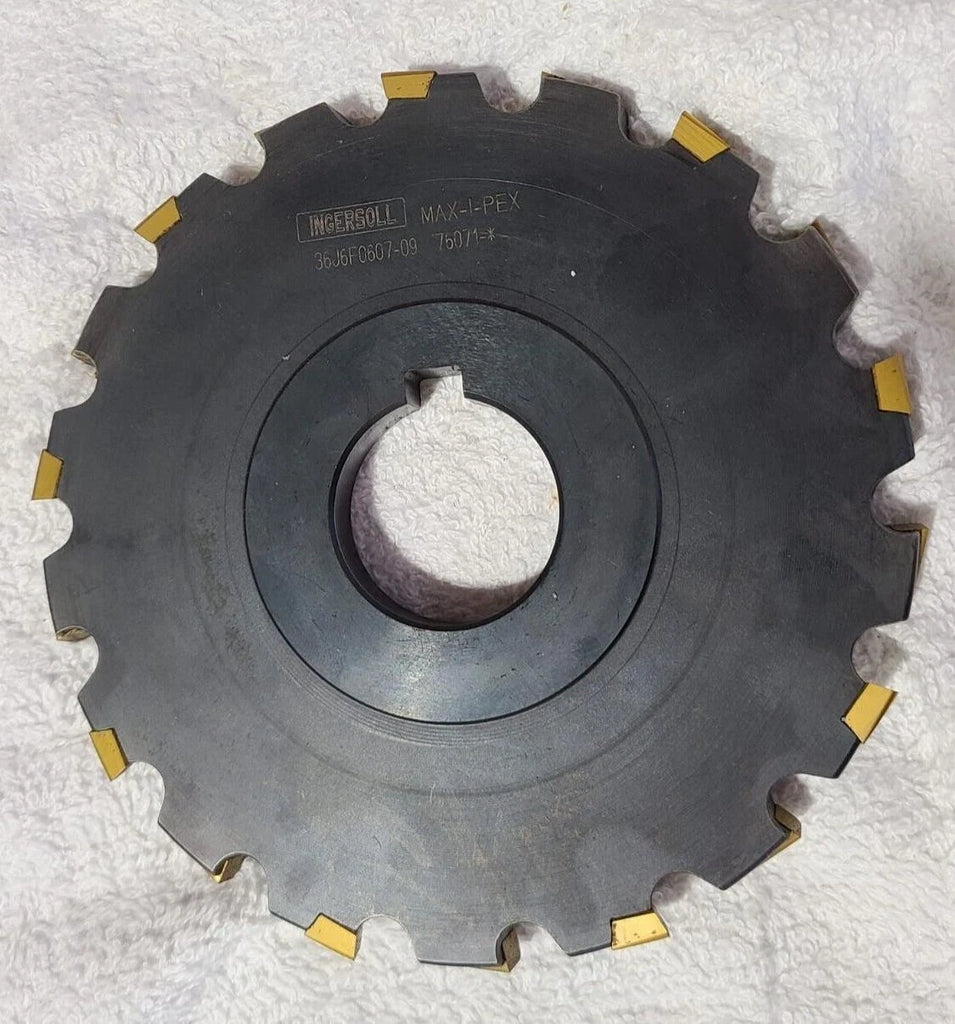 6" INGERSOLL MAX-I-PEX FACE MILL Slot Indexable Milling Cutter 36J6F0607-09 CNC
