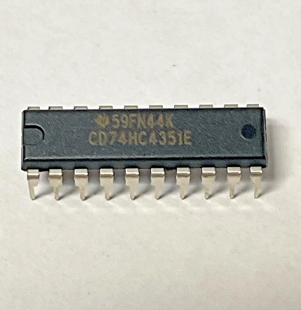 Lot of 20 Texas Instruments CD74HC4351E Multiplexer Demultiplexer DIP20 47928-01