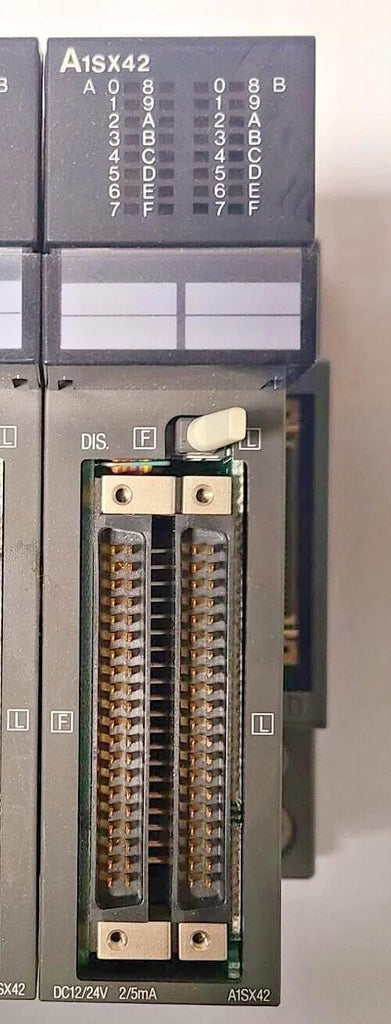A1S-X42 MITSUBISHI A1SX42 DC DIGITAL INPUT MODULE WITH FCN 64 POINT MELSEC 2/5 M