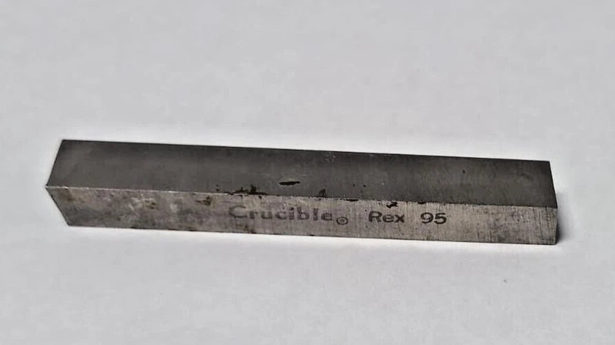 Rex 95 Crucible 3/8 Square x 3" Lathe Tool Cutting HSS Bit Blank High Speed