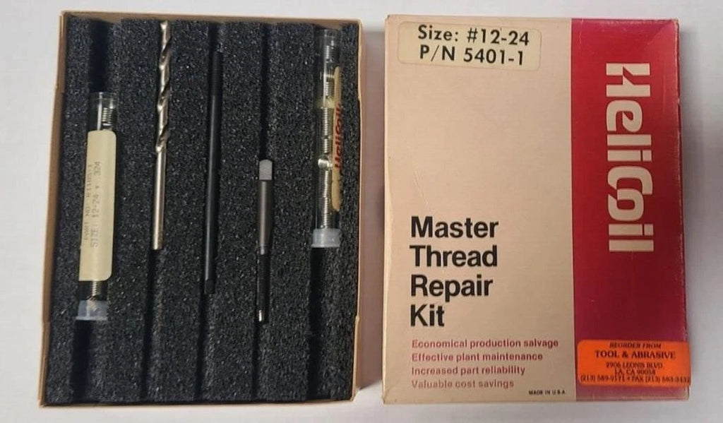 HELI-COIL Master Thread Repair Kit Size 12-24 5401-1
