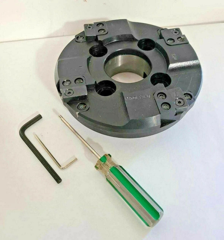 8" TUNGALOY INDEXABLE FACE MILL CUTTER MSCUTTER MS08R-U