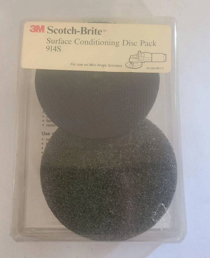 3M Roloc Disc Pack 914S Unitized Wheel Various 4 inch Discs Surface Conditioning