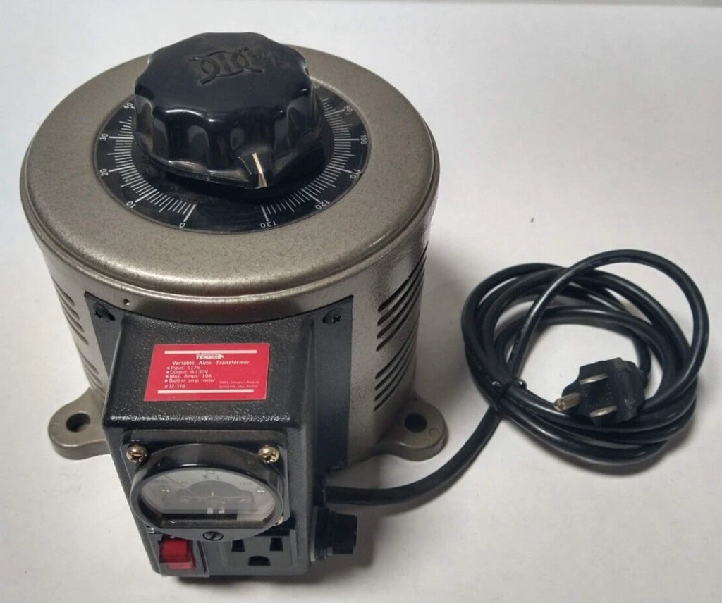 Tenma 72-110 Variable Auto Transformer 117V Output 0-130V