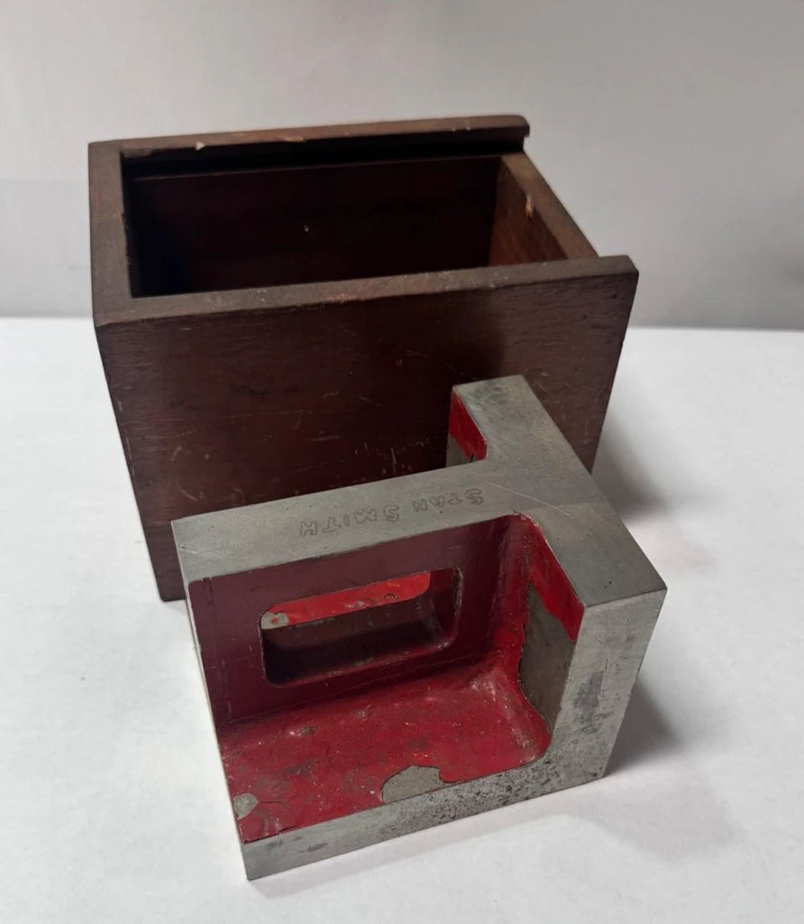Angle Block 5 x 4 x 4 Heavy Duty Machinist Tool Mill Milling Machine Steel