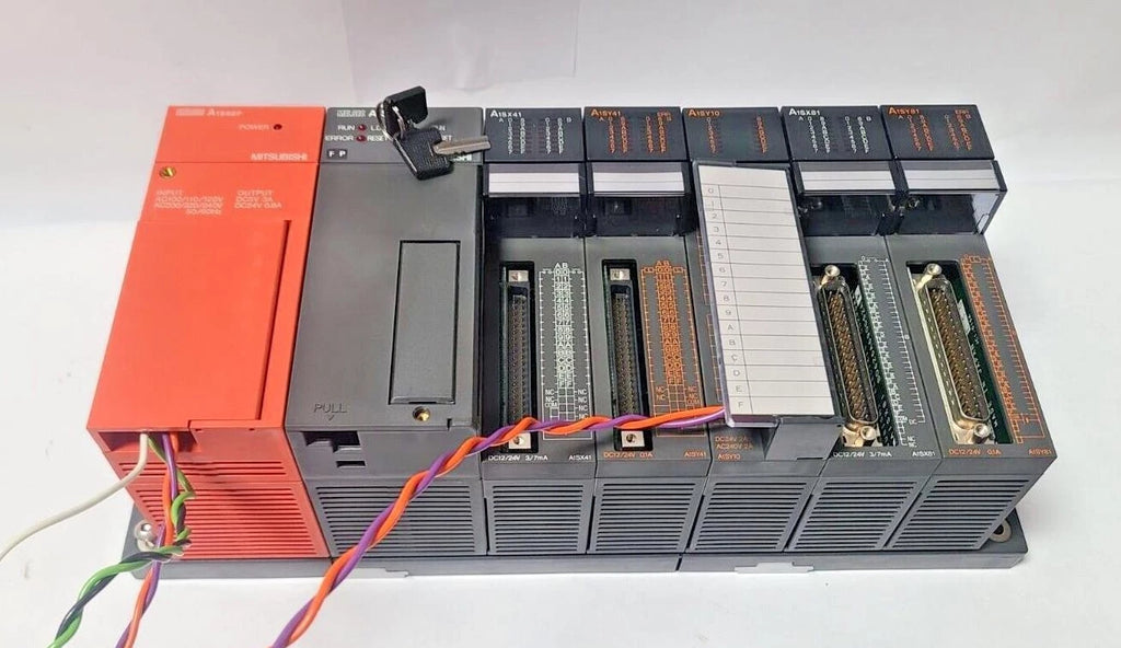 Mitsubishi PLC Module A1S62P A1SCPU A1SX41 A1SY41 A1SY10 A1SX81 A1SY81