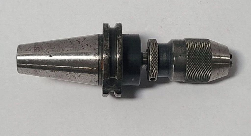 ALBRECHT GERMANY 0-5/16 0-8 Precision Keyless Drill Chuck W CAT 40 Tool Holder