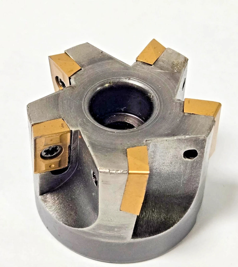 Teledyne Face Mill FSM-2PN-0 2" indexable Milling Cutter Carbide Inserts