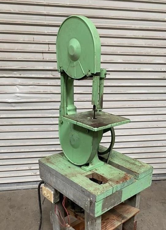 Vintage Delta Wood Working 10” Band Saw Machine Single Phase