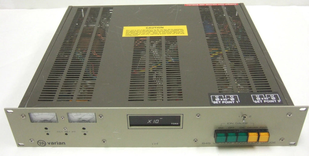 Varian 845 Vacuum Ionization Gauge For Parts or Repair