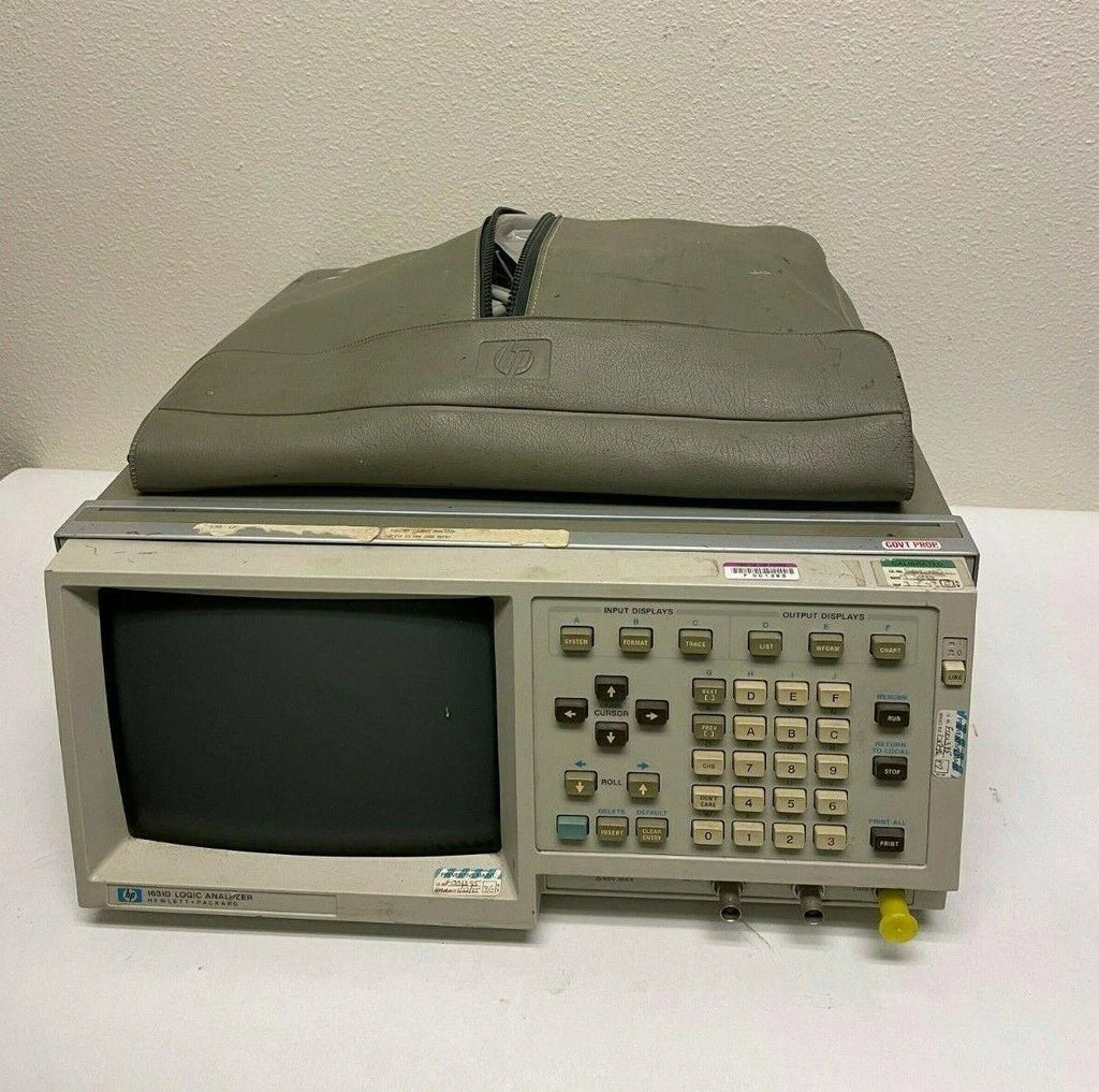 HP Hewlett Packard 1631D Logic Analyzer W/ Probes