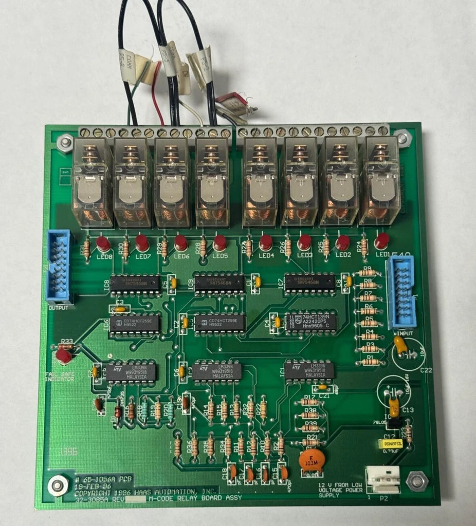 HAAS HS-1 CNC MILL CIRCUIT BOARD 65-1056A PCB 19-FEB-96 32-3085A