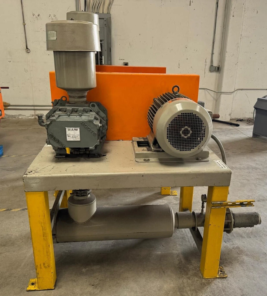 The RAM Roots Dresser Rotary Lobe Blower Model 409 System 30HP Motor