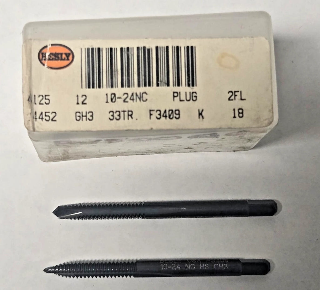 Lot of 2 Besly Tap 10 - 24 NC GH3 Plug 2 FL 33TR Brand New USA Made