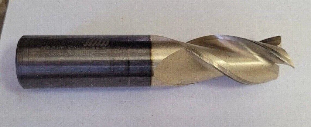 Helical H35AL-R-31000 3 FL Coated Carbide Helix Square End Mill