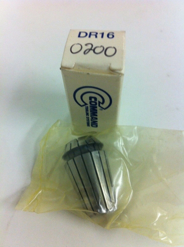 Command Tooling Systems ER16 DR16 0200 .039-.079 Inch 1-2 mm Collet for Mill New