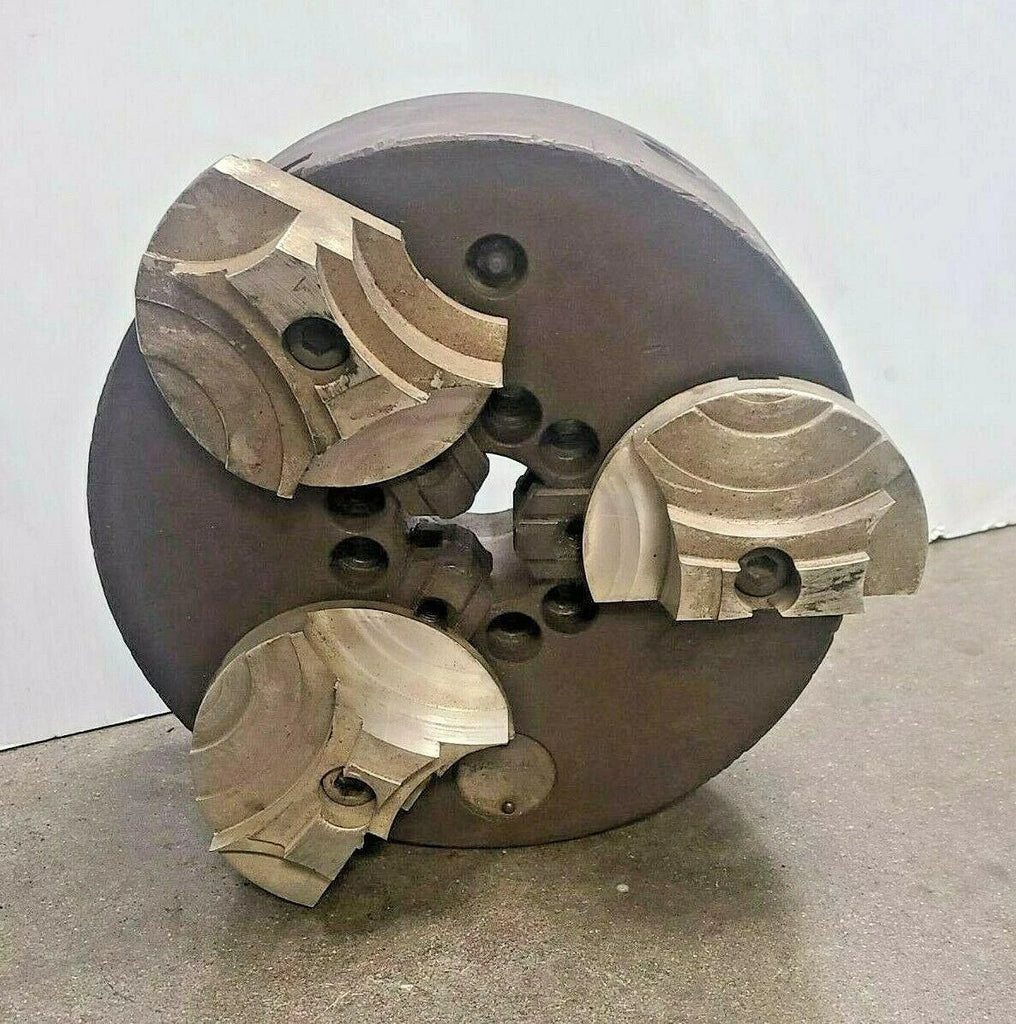 9-3/4" Diameter 3 Jaw Lathe Chuck CUSHMAN