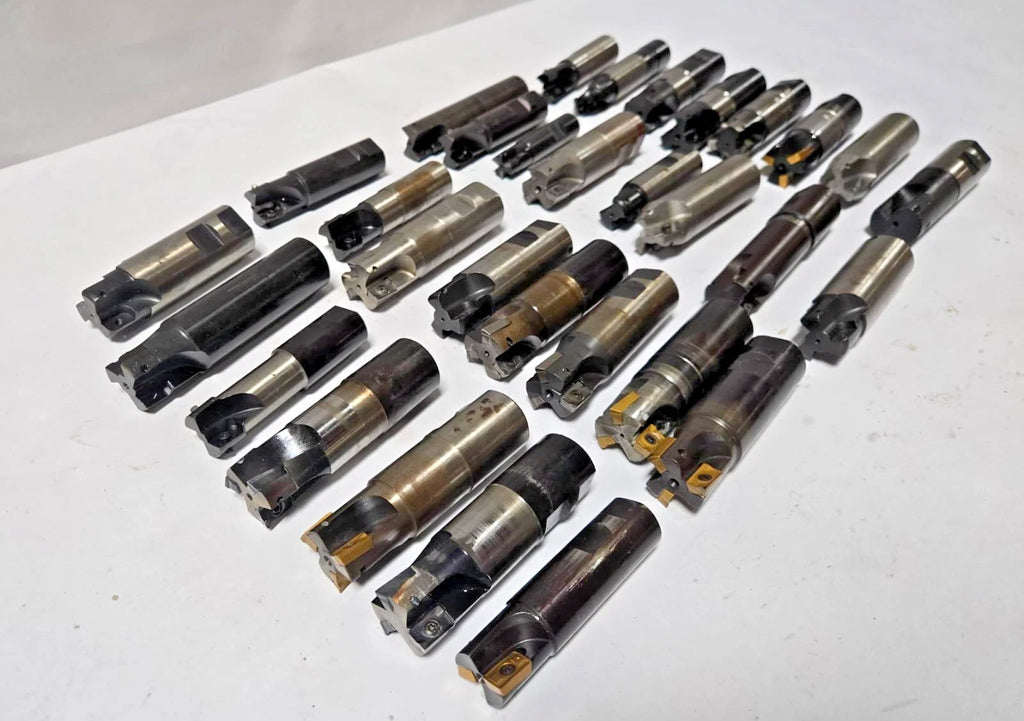 Lot of Machinist Tool Indexable End Mill Insert Shoulder Milling Cutter