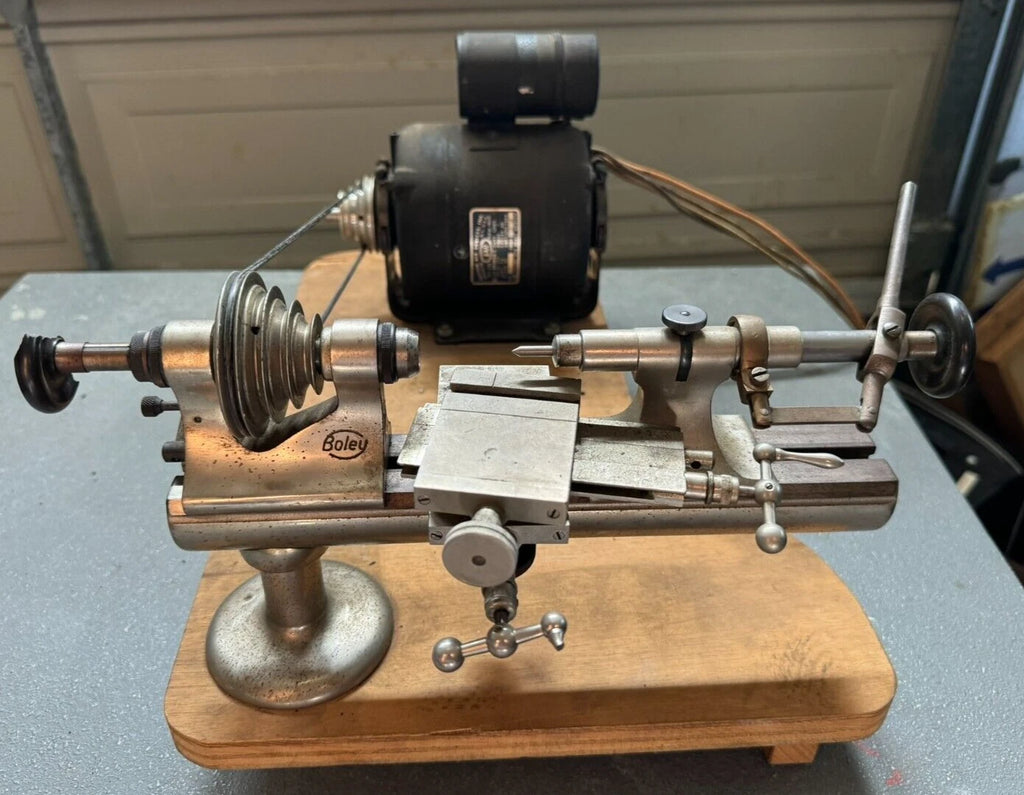 Boley Watchmaking Jewelers Lathe Vintage