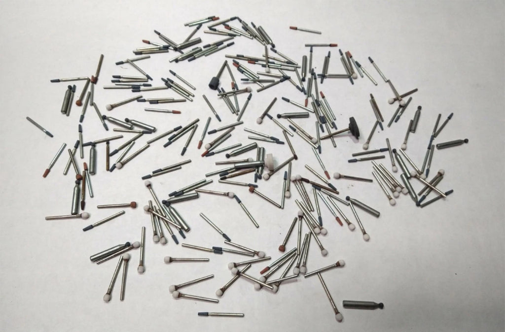 Misc Lot Abrasive Grinding Mounted Stone Grinding Cylindrical Cut-Off Wheel USA