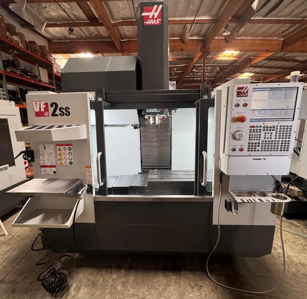 2023 HAAS VF-2SS CNC Vertical Machining Center Side Mount CAT40 Very Low Hours