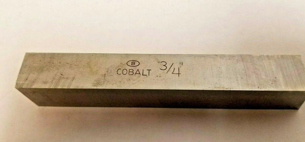 3/4" Square 5" Long Lathe Tool Cutting Bit Ground NEW Besly Cobalt