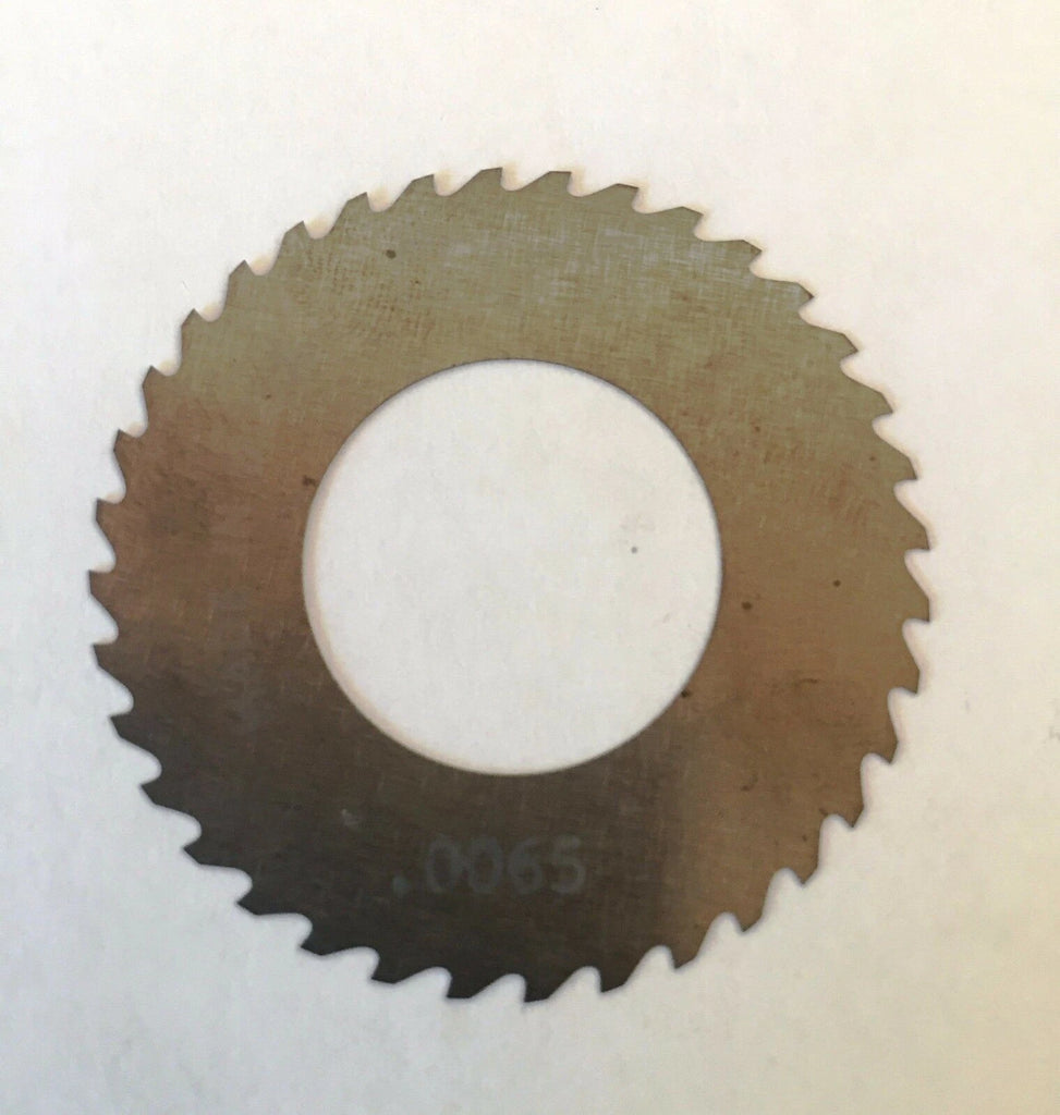 Solid Carbide Slotting Slitting Jeweler Blade Saw 1-3/4"x .0065 x 7/8" Bore Mill