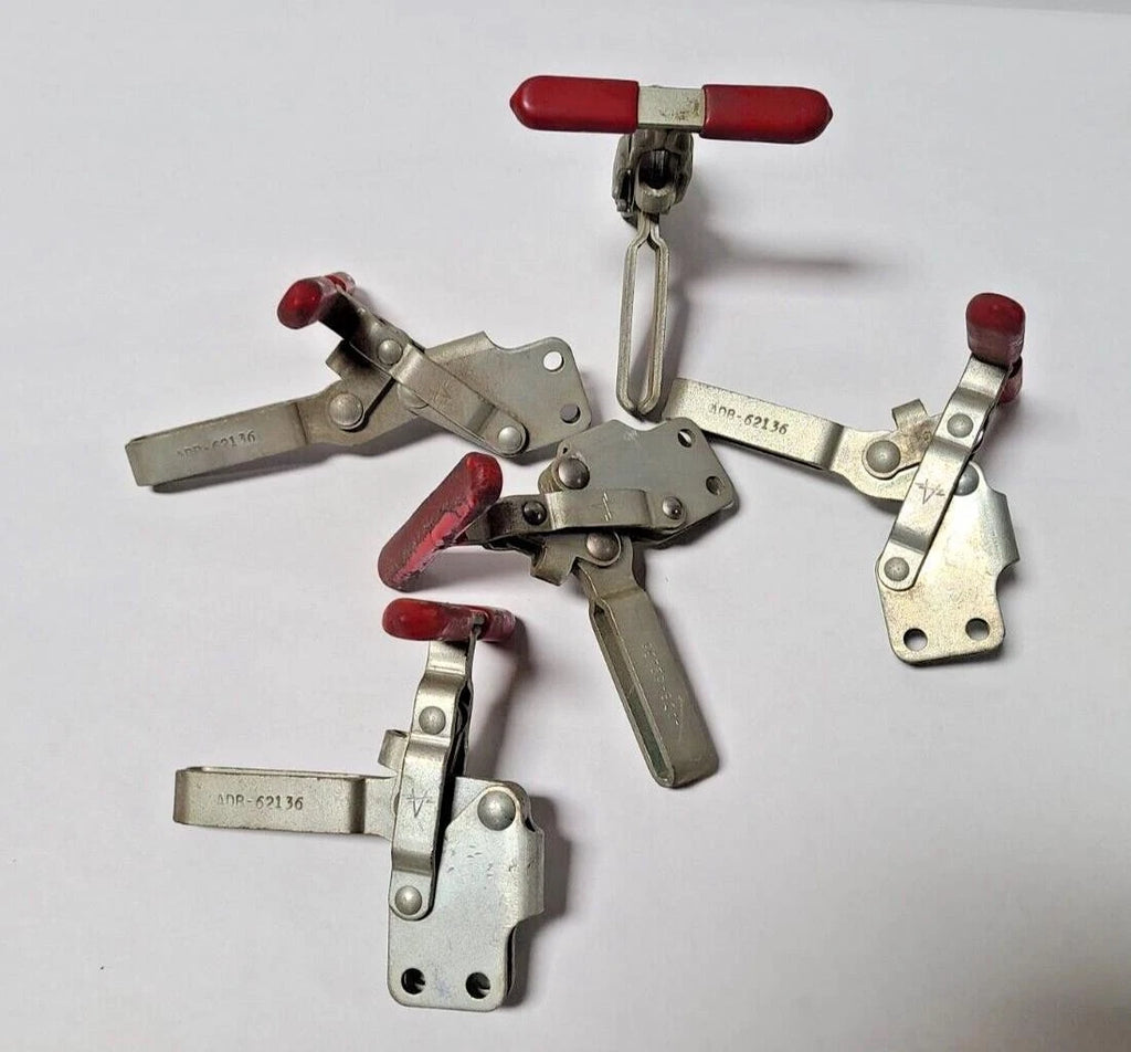 Lot of 5 De-Sta-Co Manual Hold Down Toggle Clamp 62136