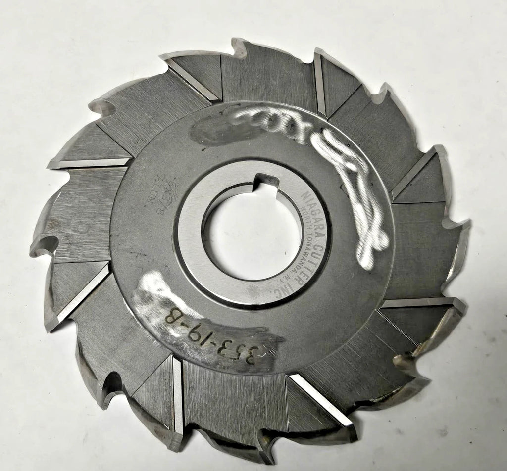 Niagara Milling Cutter 6 x 3/8 HIGH SPEED STEEL HSS resharpened