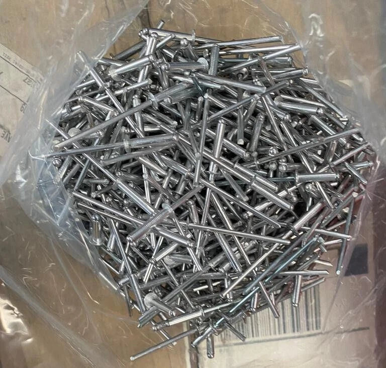 10,000 Pcs Aluminum Blind Rivet Hanson 3 x 12 Metric