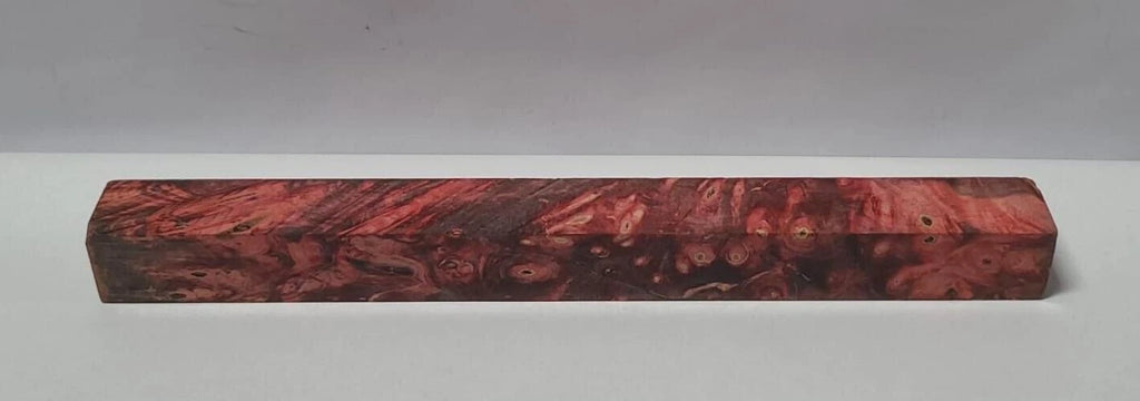 Rare California BUCKEYE Wood Blank 1-1/2 x 1-1/2 x 16-1/2 POOL CUE Gun Knife