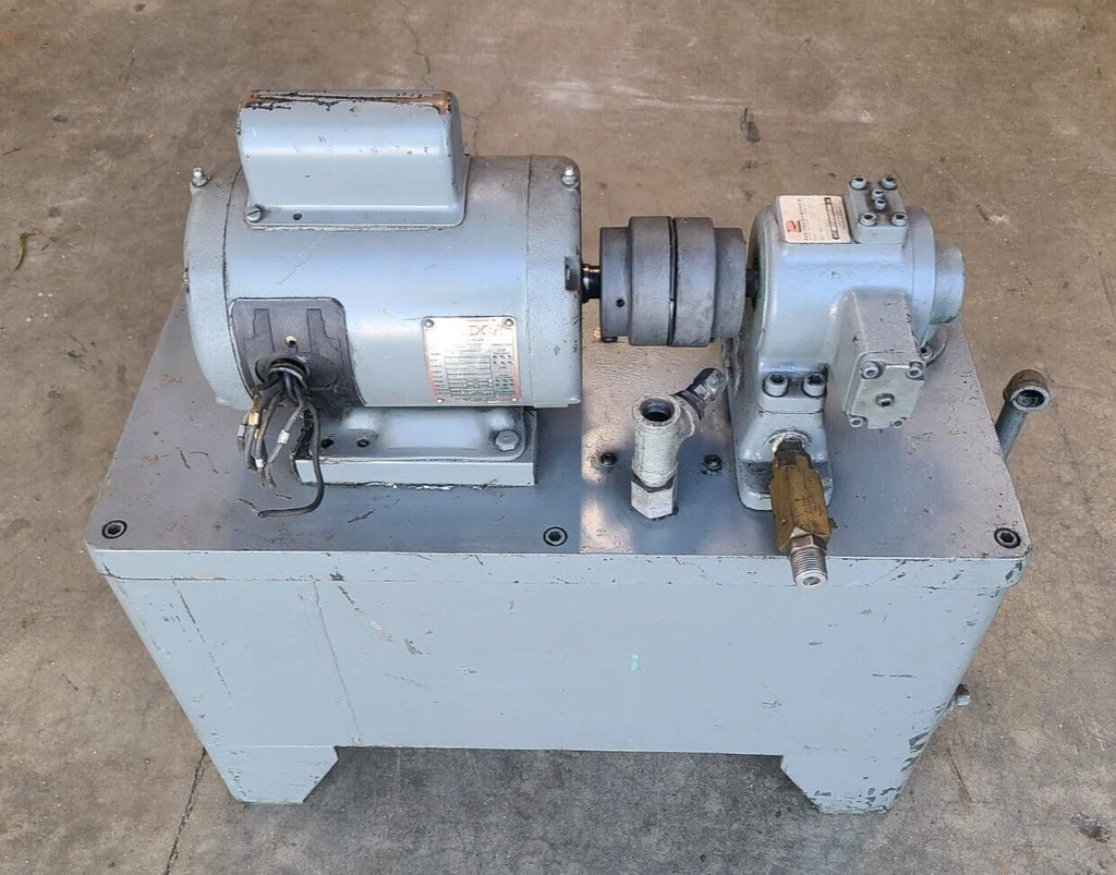 Racine PVQ PNSO 06ER 20 Hydraulic Vane Pump and Baldor Motor 35D01-371 1.5 HP