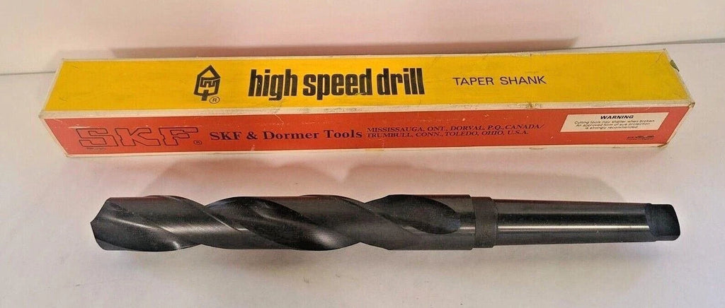 SKF Dormer 1-31/64" High Speed Steel Taper Shank Drill Bit HSS Lathe New MT5