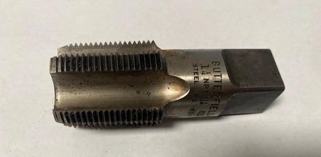 Tap BUTTERFIELD 1-1/4 NPT 11-1/2 HS USA Made