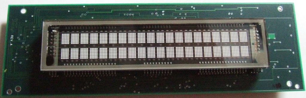 IEE 05464ASSY 36069 - 01B 8" x 2" VFD Vacuum Fluorescent Display 05464ASSY36069