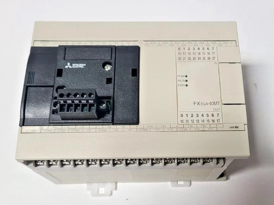 MITSUBISHI FX3GA-40MT-CM FX3GA40MTCM PLC Module I/O FX Series POWER SUPPLY