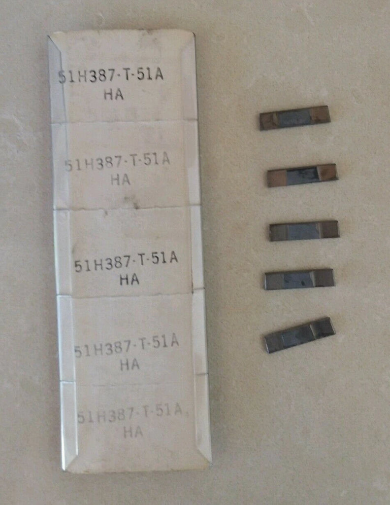 Micro Insert 5pcs 51H387-T-51A HA Carbide Inserts Grooving