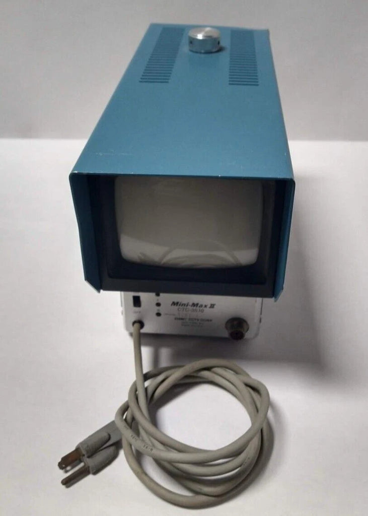 GBC Mini-Max II CTC-3510 CCTV Monitor Camera System with Accessories