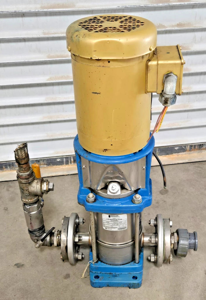 Goulds 3SV6FA30 E-SV Stainless Vertical Water Pump Liquid End Multistage