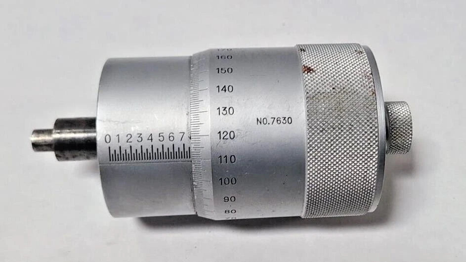 7630 0.0001" Micrometer Head