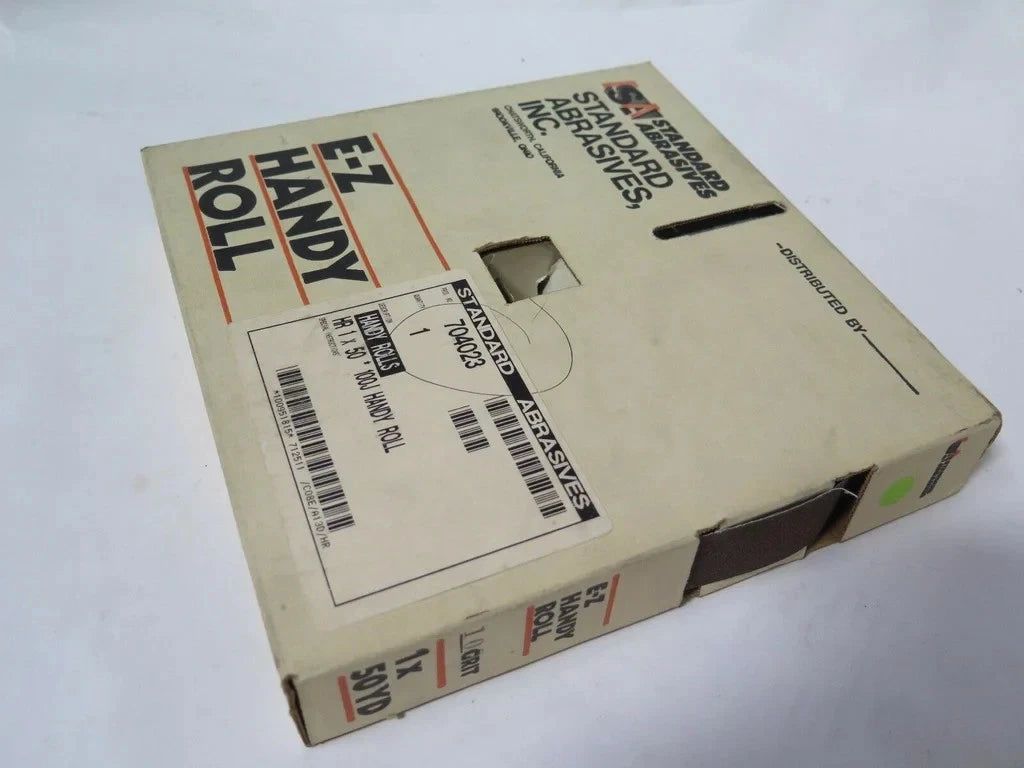 Standard Abrasives 1 x 50" EZ Handy Roll 704023 Grit 100 Qty 1 Brand New