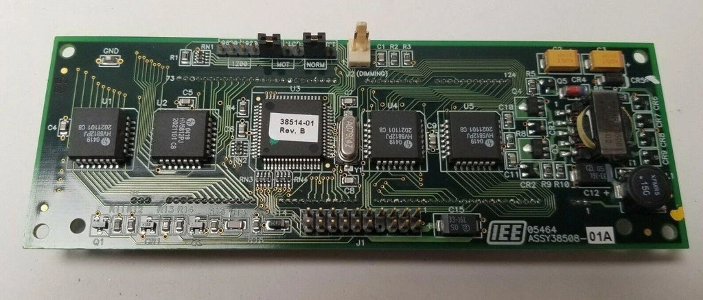 IEE 05464ASSY 38508 - 01A VFD Vacuum Fluorescent Display 05464 - 38507- 01A